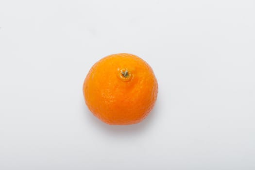 fresh mandarin isolated on white