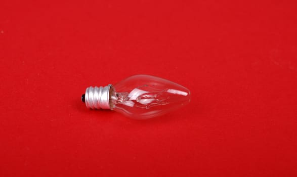 Small,colored light bulbs