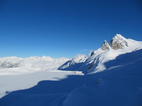 Alpine scene, la Plagne, France