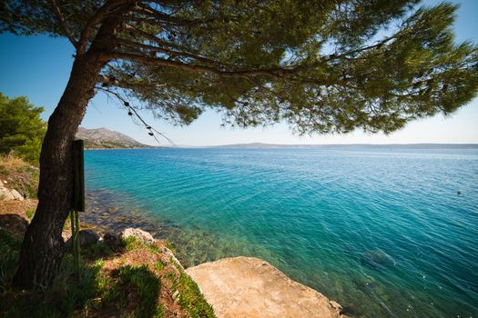 Seashore in Croatia - somewhere near Starigrad