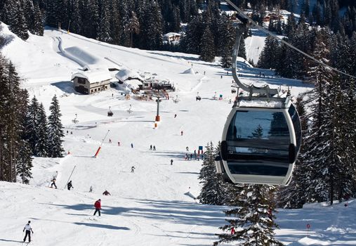 Ski resort Madonna di Campiglio. Italy