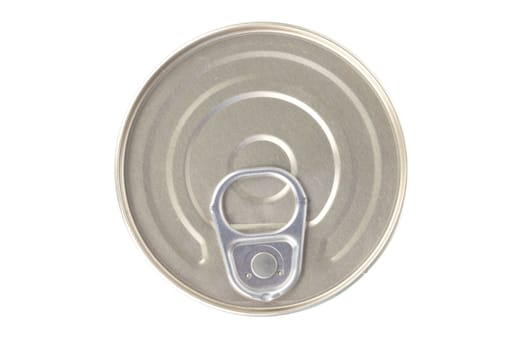 Tin can, Isolated on white background