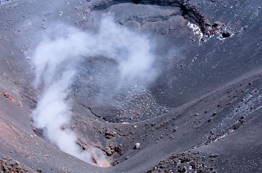 the Etna volcano