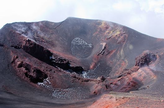 the Etna volcano