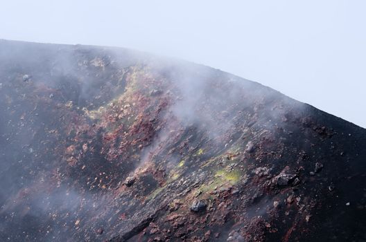 the Etna volcano