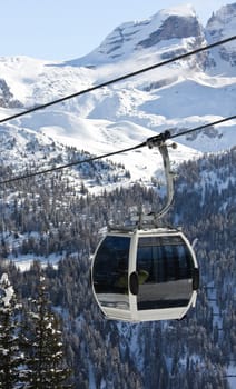 Ski resort Madonna di Campiglio. Italy