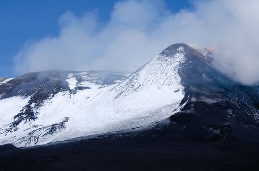 the Etna volcano