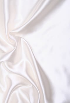 Smooth elegant white silk can use as wedding background 