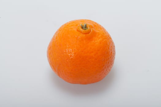 fresh mandarin isolated on white 