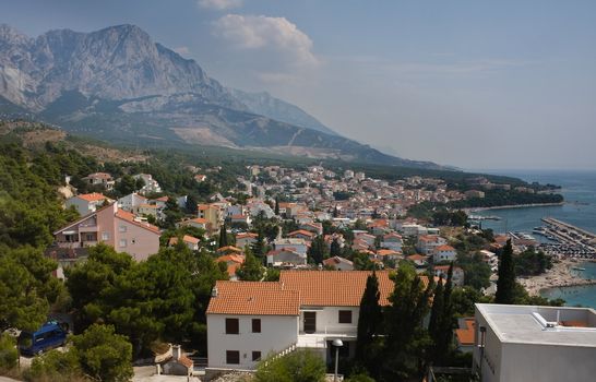 Town on the Adriatic coast of Croatia