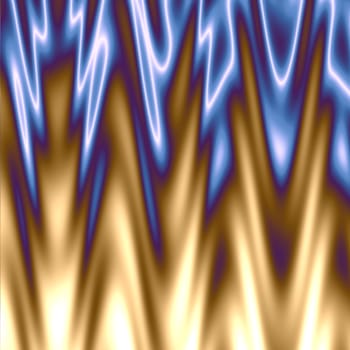 abstract flames background - gold and purple