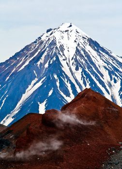 Vulcan Koryakskiy on the Kamchatka