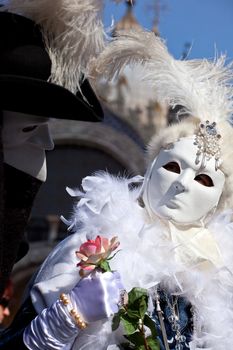 Mask in the Venice carnival