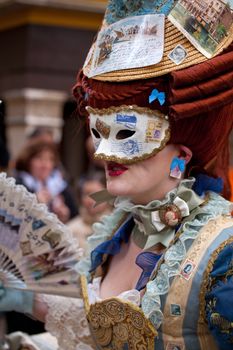 Mask in the Venice carnival