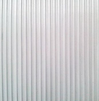 White backgrounds ribbed metal