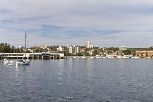 Manly beach ferry station in Sydney, Australia