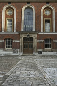 Architecture of the Royal Naval College and University of Greenwich in London, UK