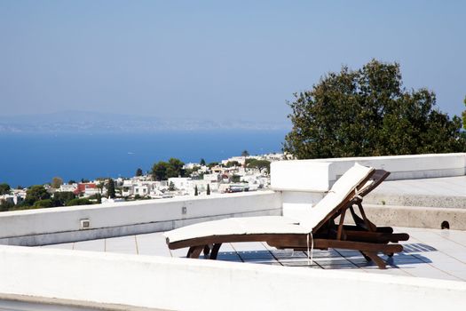 Terrace on Naples Gulf: two seats with a wonderful view