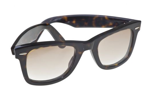 a pair of glasses on a white background