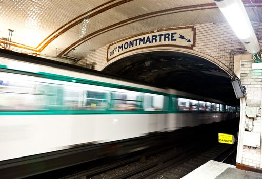 One of the oldest metro station in Europe - Paris underground