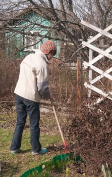 Spring works in the country