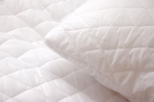 Soft white pillows