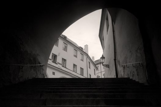 Prague. Old, charming streets and buildings