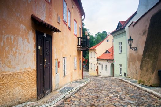 Prague. Old architecture, charming streets and buildings