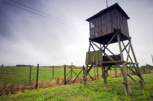 Majdanek - German concentration camp in Poland. 