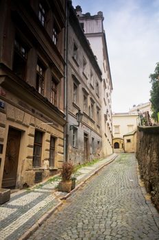 Prague. Old architecture, charming streets and buildings