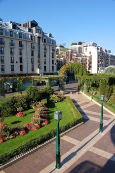 Green city centre, Paris France