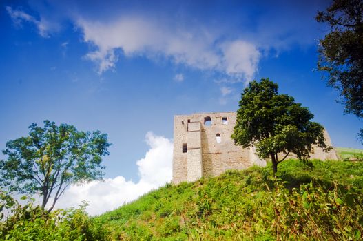 Ruins of old castle. Kazimierz Dolny, Poland