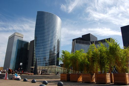 Skyscrapers in daylight, Paris