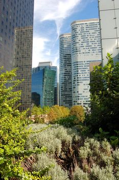 Skyscrapers in daylight, Paris