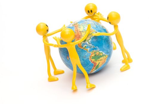 Save the planet conceptual image