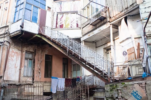 Street in  the old town.Tbilisi, Georgia