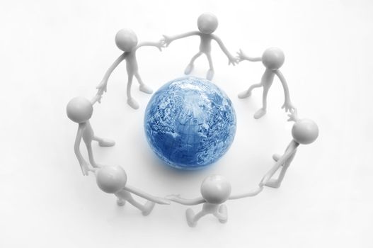Save the planet conceptual image