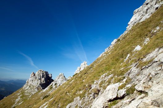 Mountains landscape. Tatra colorful picture