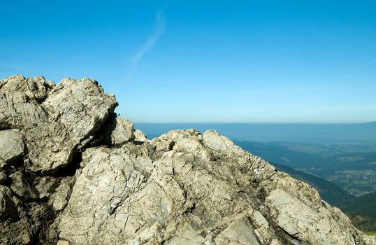 Mountains landscape. Tatra colorful picture