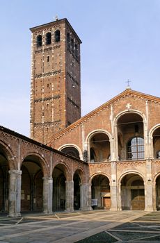 Basilica of Sant'Ambrogio  Milan Italy (2)