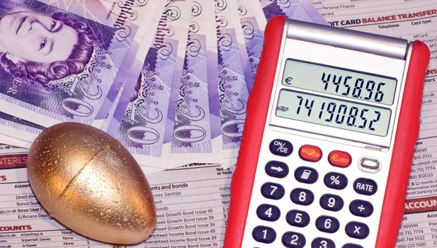 investment of cash golden nest egg with calculator