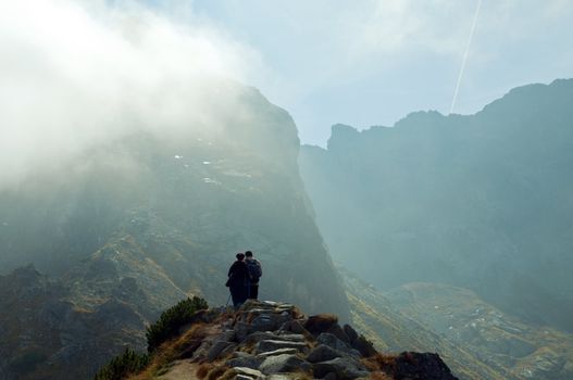 Mountains landscape. Tatra colorful picture