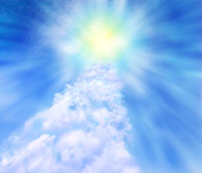 Sky way to new world