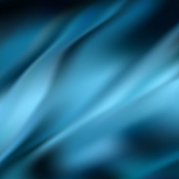 Beautiful blue satin. Drapery background