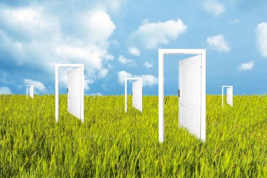 Doors to the new world. See also different versions!