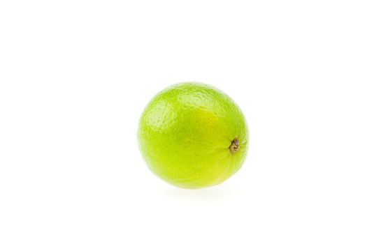 lime isolated on white