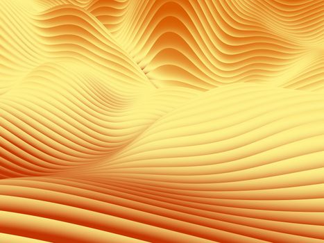 Dynamic background pattern of abstract overlapping undulating waves