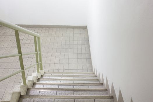 stairway for exit, safety concept