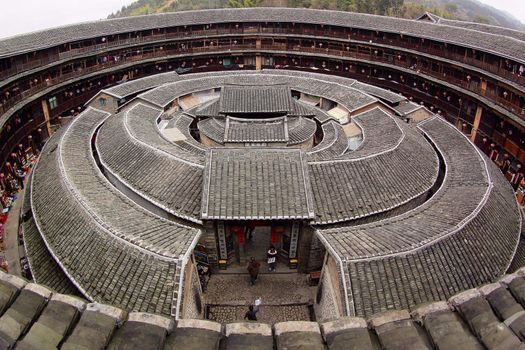 Fujian tulou-special architecture of china 