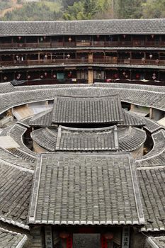 Fujian tulou-special architecture of china 